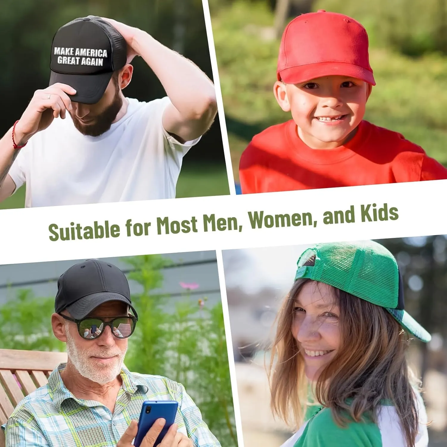10 PCS Sublimation Blank Trucker Hats, Plain Baseball Caps with Adjustable Back Strap Unisex Mesh Caps for Men and Women DIY