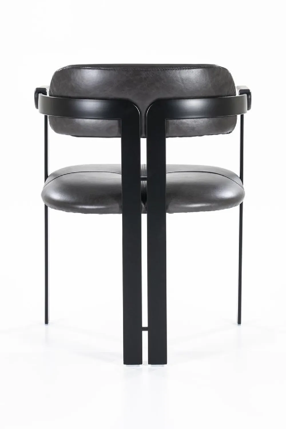 Black Leather Dining Chair | Eleonora Morris