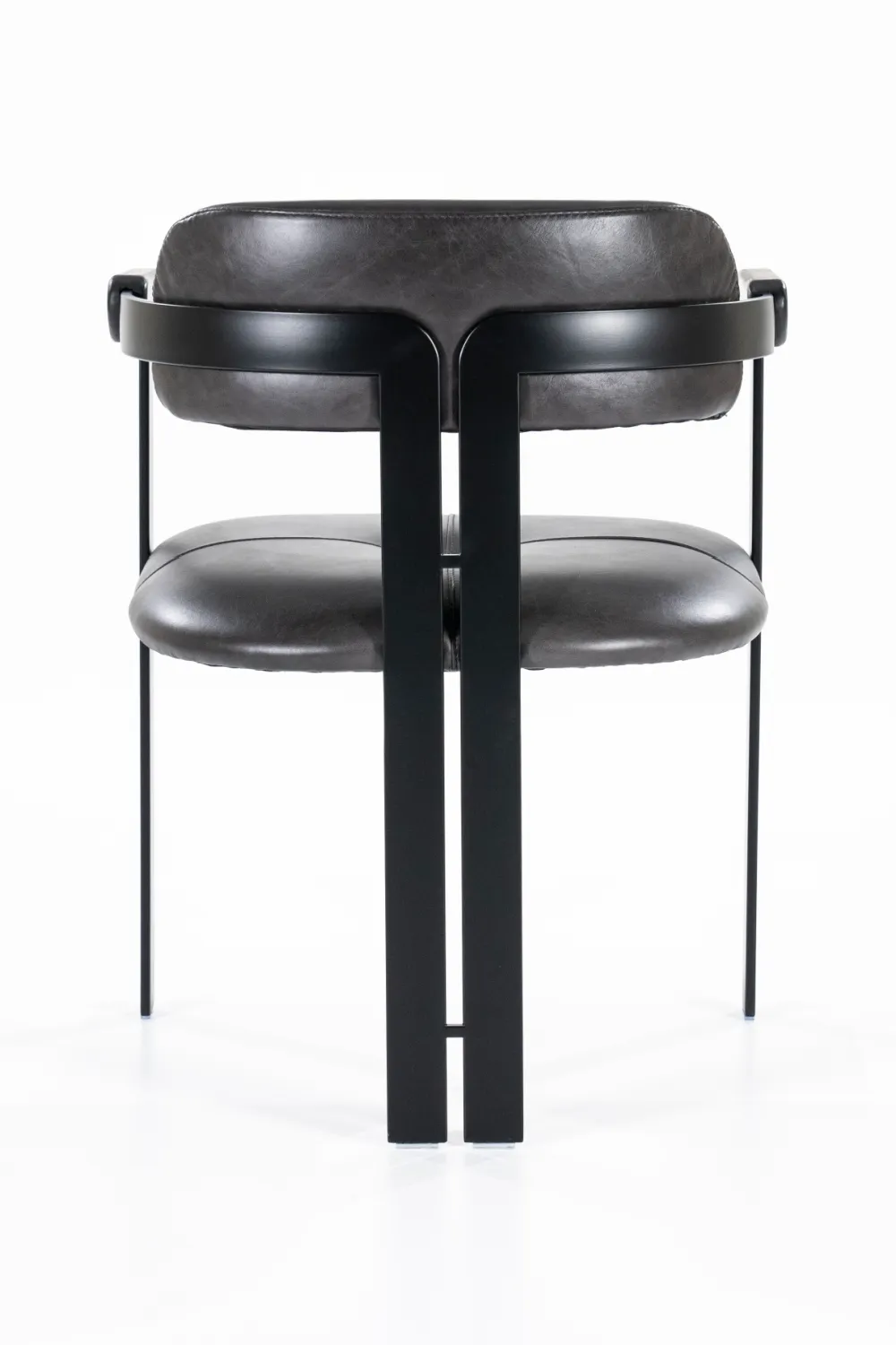 Black Leather Dining Chair | Eleonora Morris