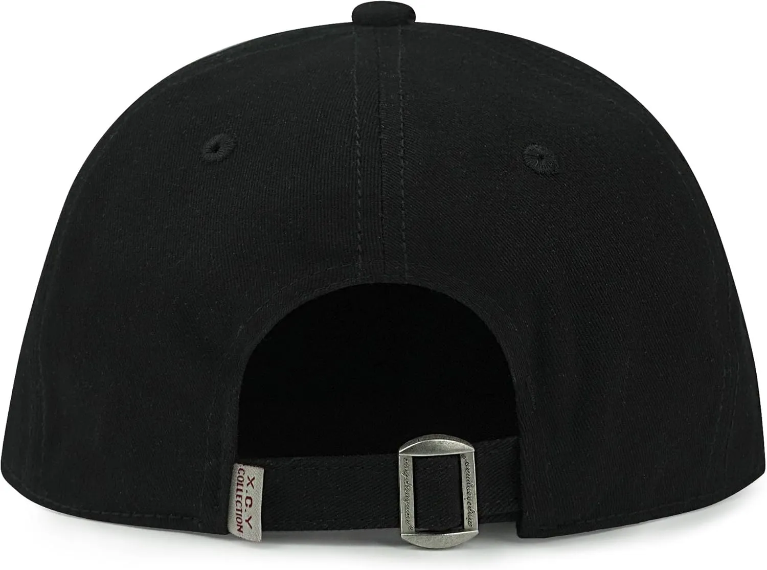 Croogo Vintage Flat Bill Baseball Cap Soft Cotton Blend Two Tone Retro Style Unstructured Flat Brim Hat for Men Women