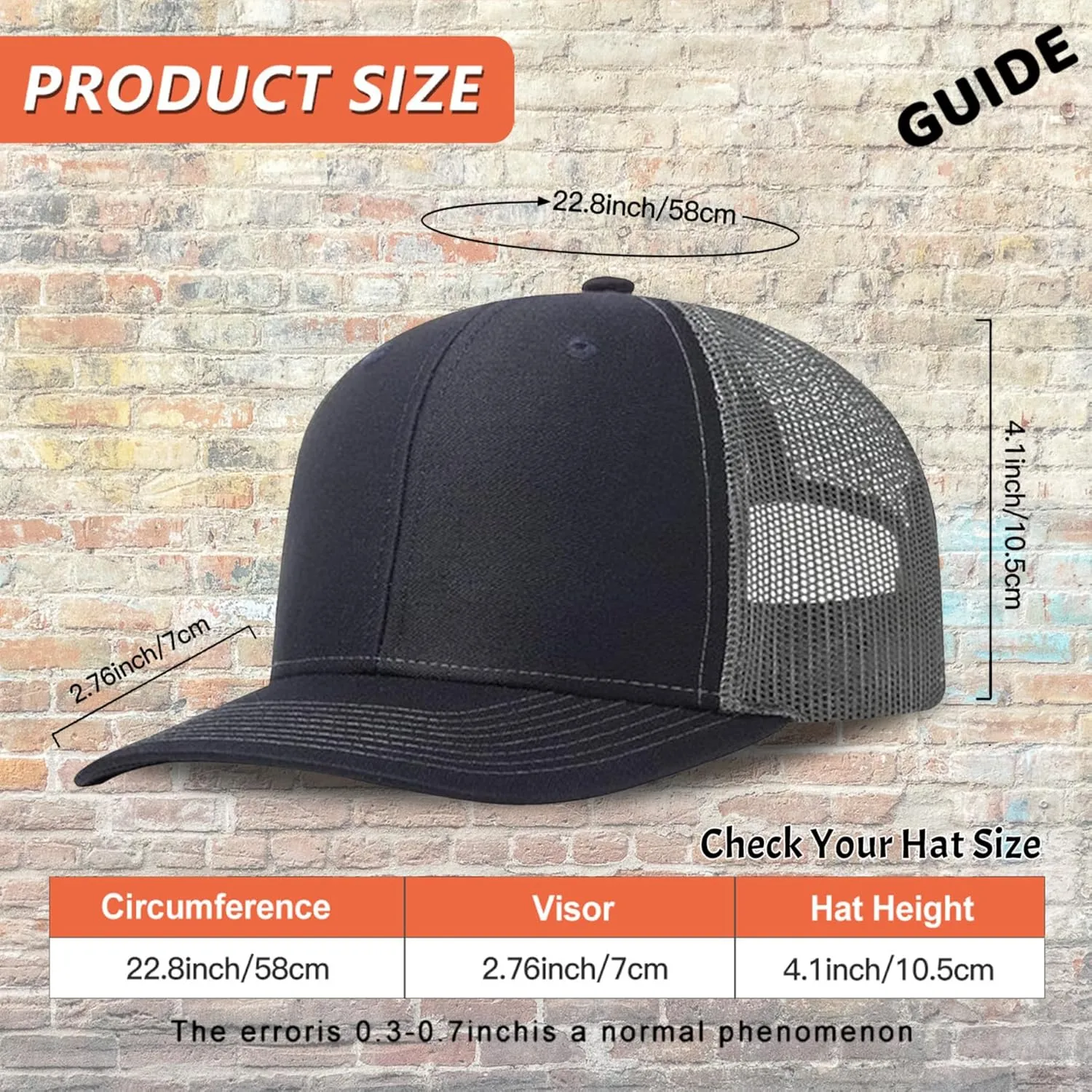 Custom Hat Bulk Custom Hats for Man Woman Design Personalized Hat Bulk Custom Trucker Hat with Logo Text Photo