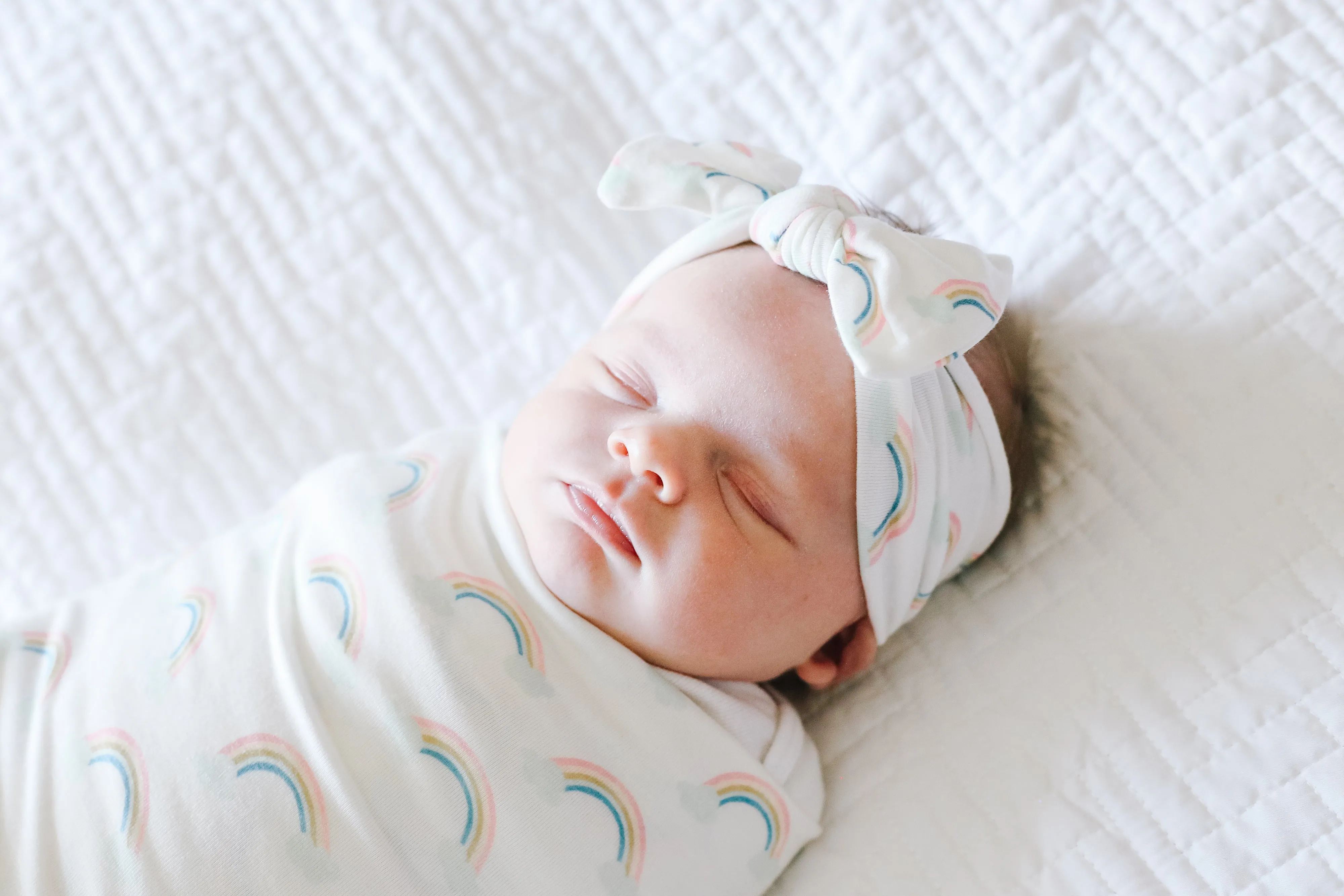Knit Headband Bow - Daydream