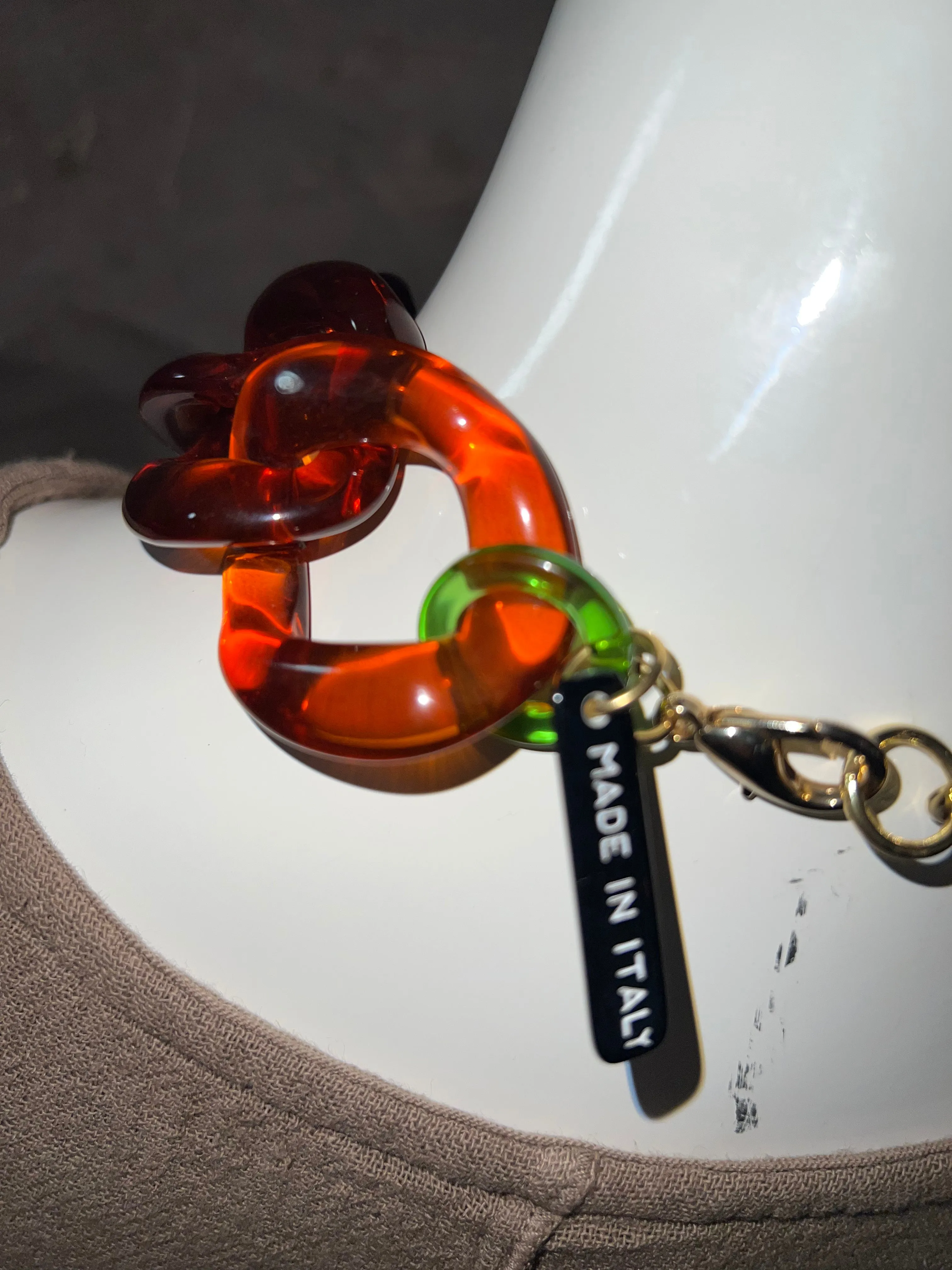NMB236 Necklace-Tri Green