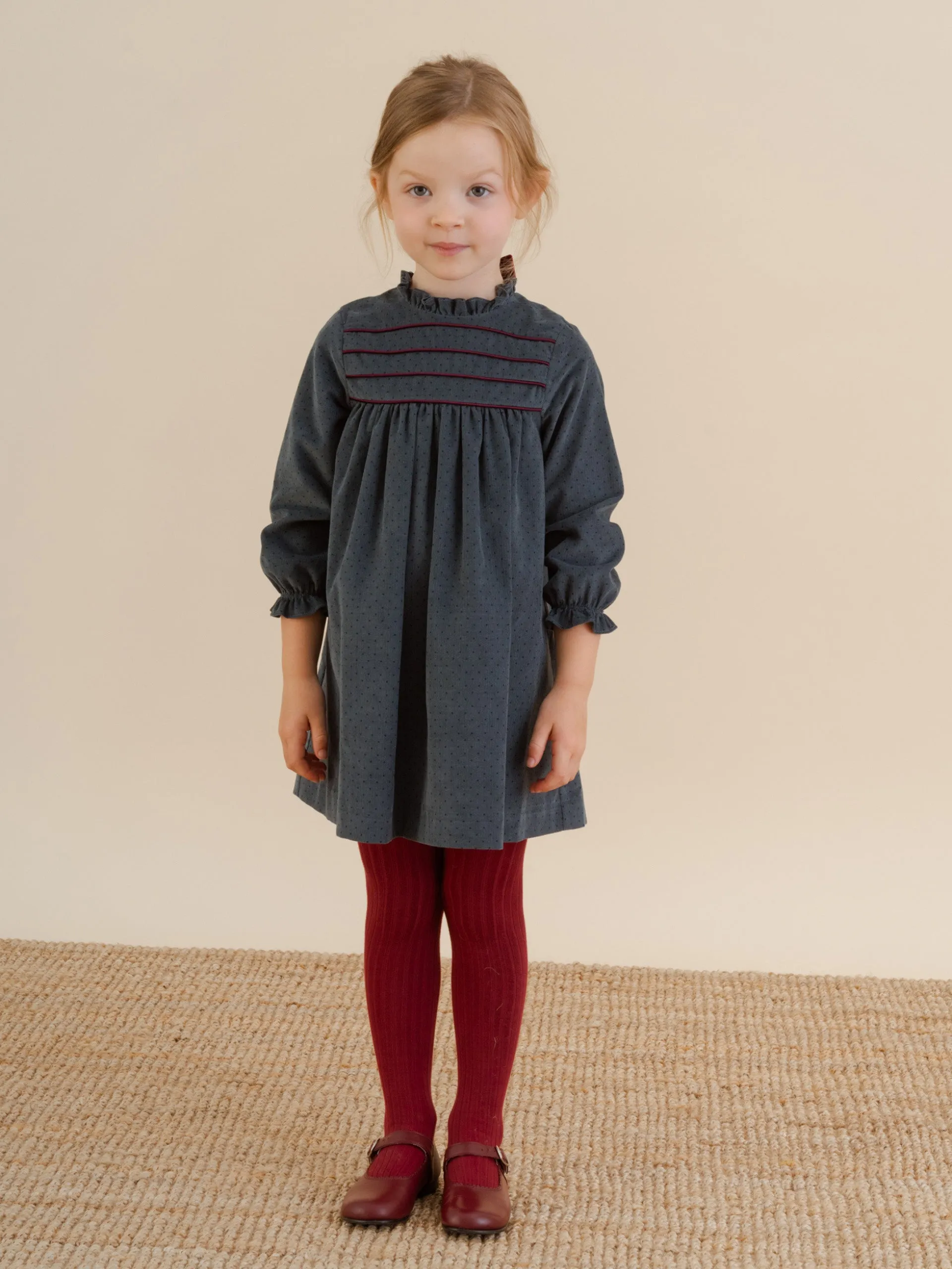 Petrol blue Villa dress
