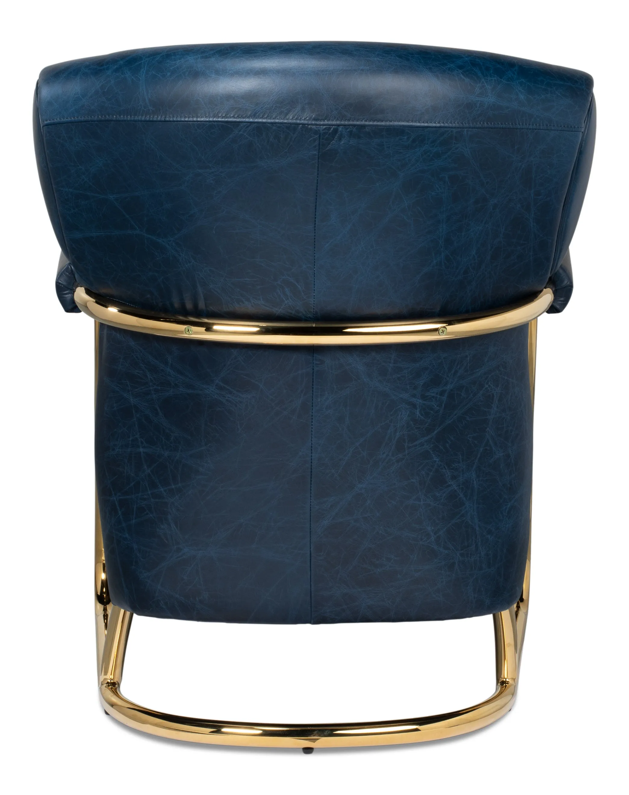 Sarreid - Santa Monica Arm Chair - Blue - Contemporary
