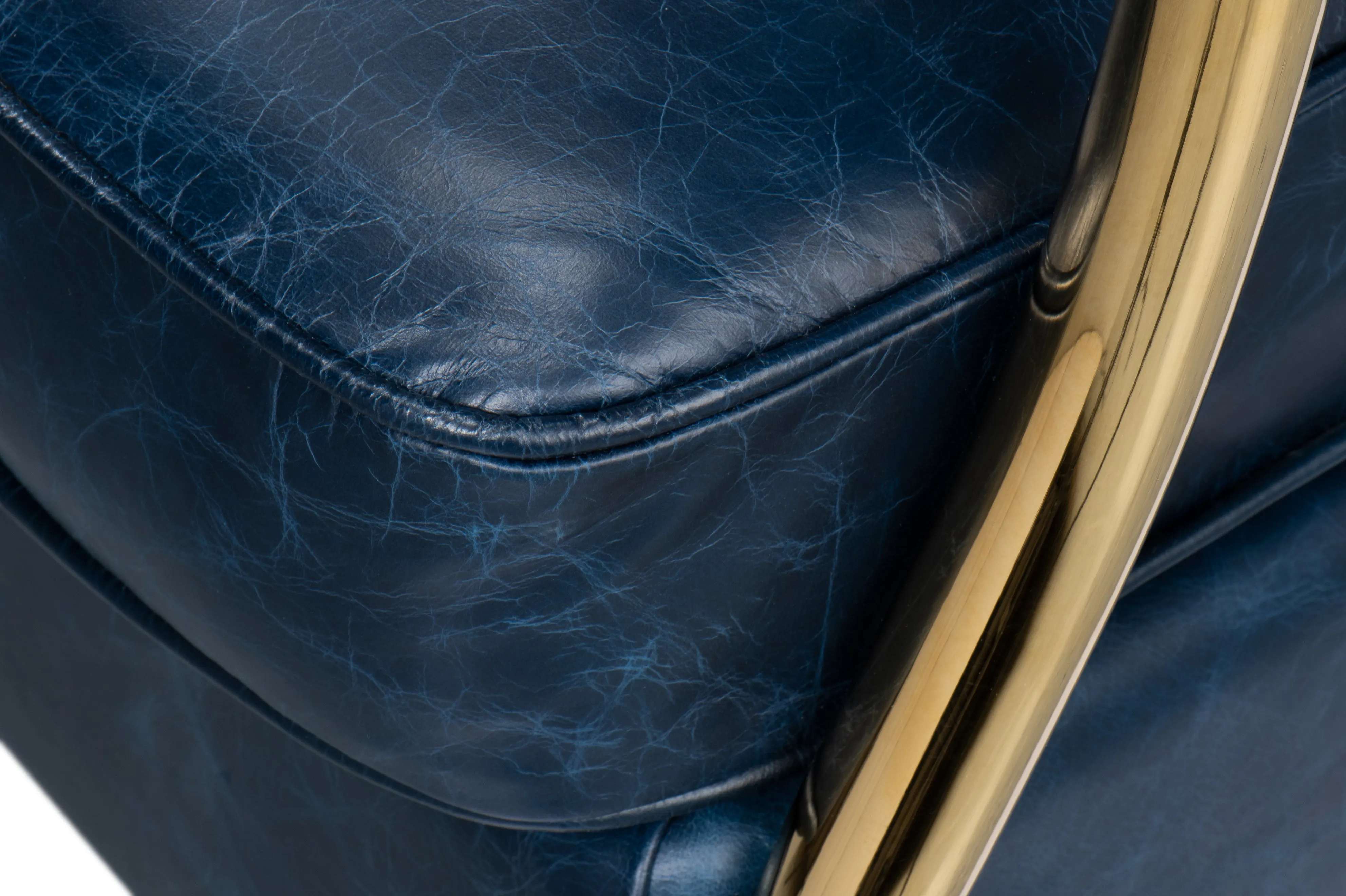 Sarreid - Santa Monica Arm Chair - Blue - Contemporary