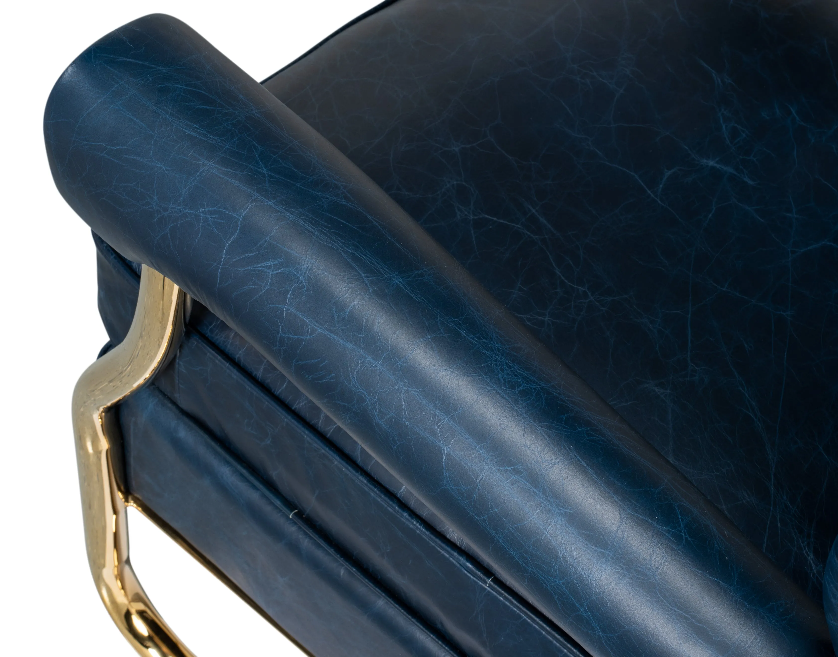 Sarreid - Santa Monica Arm Chair - Blue - Contemporary