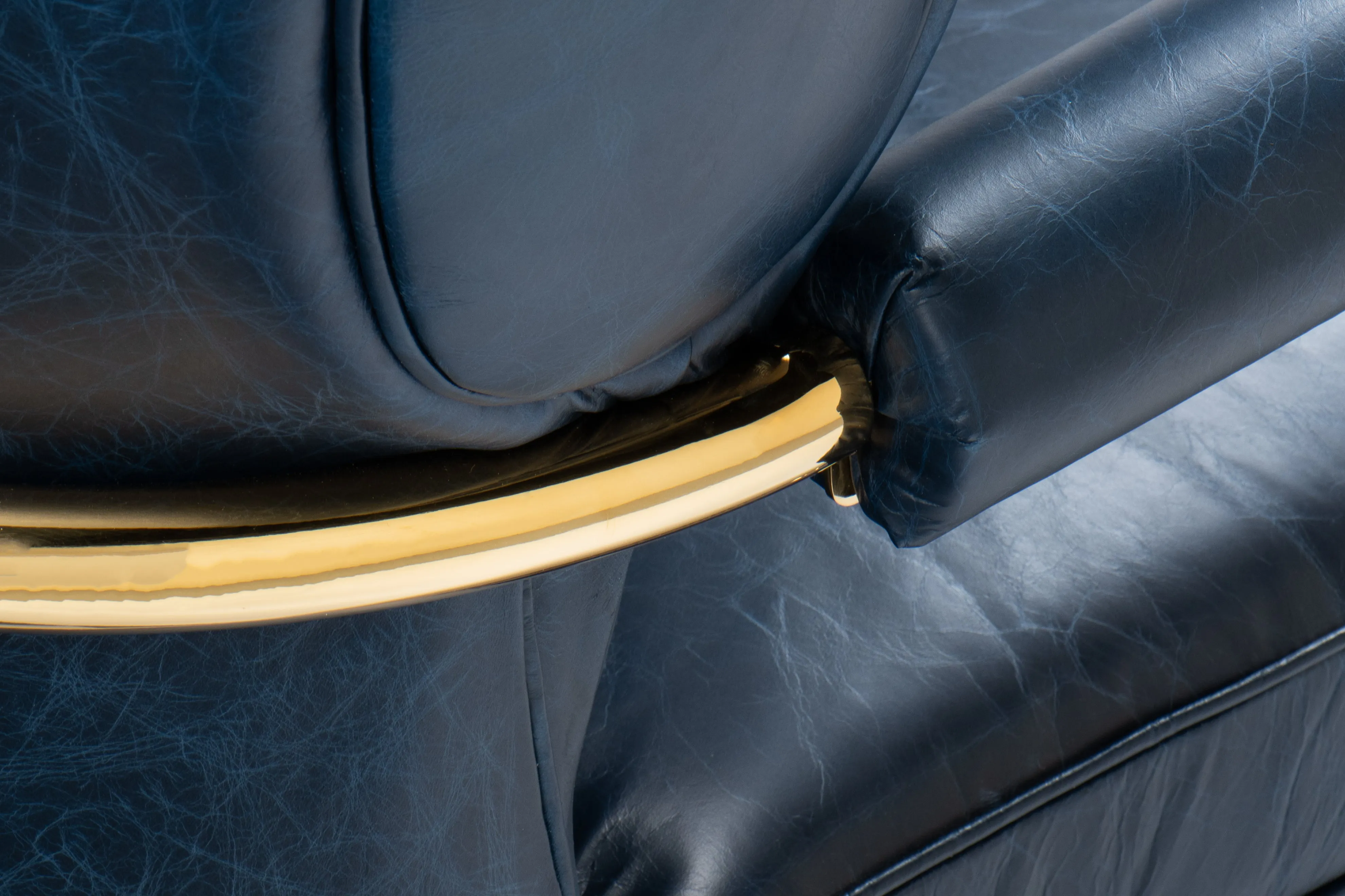 Sarreid - Santa Monica Arm Chair - Blue - Contemporary