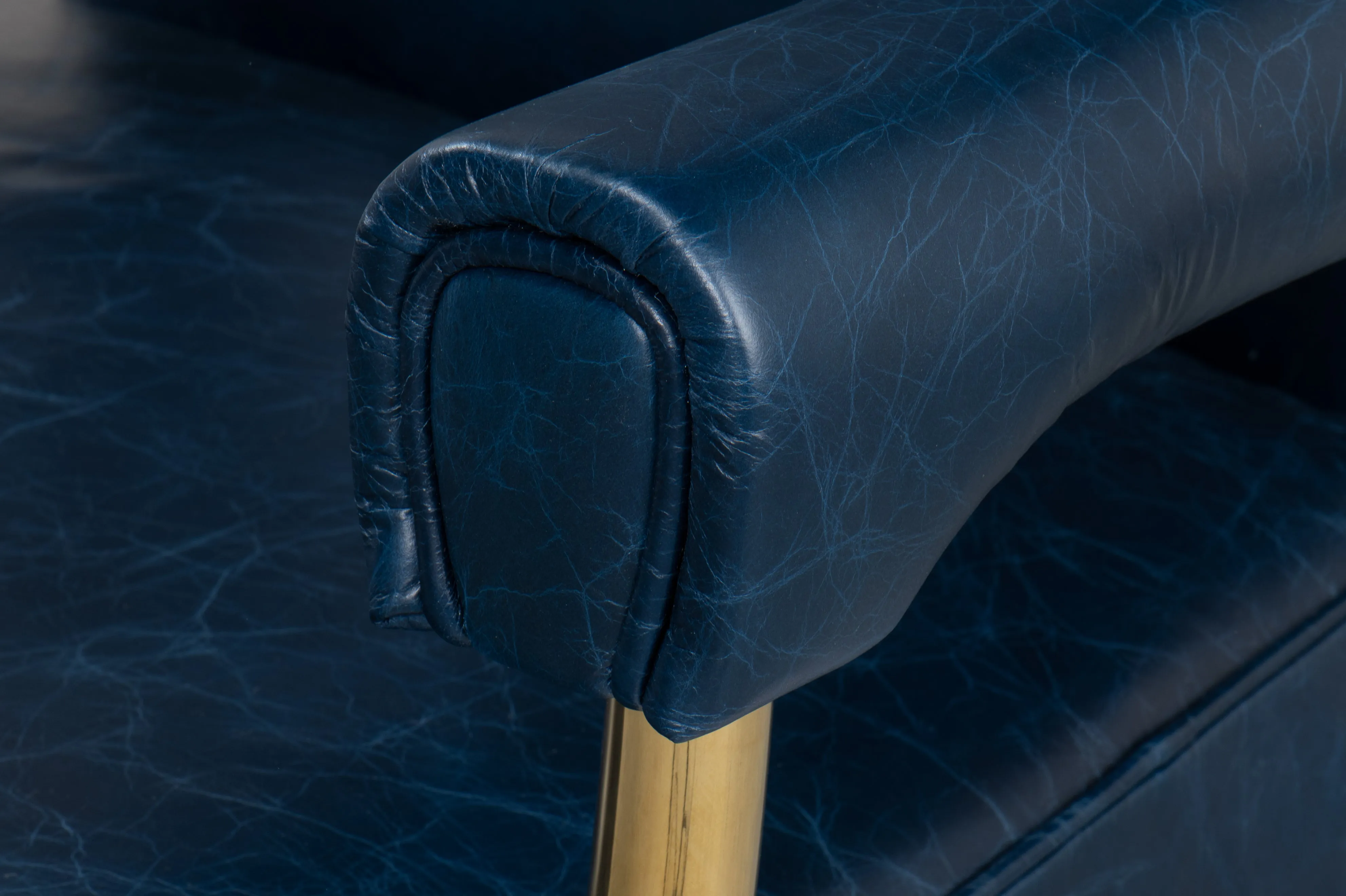 Sarreid - Santa Monica Arm Chair - Blue - Contemporary