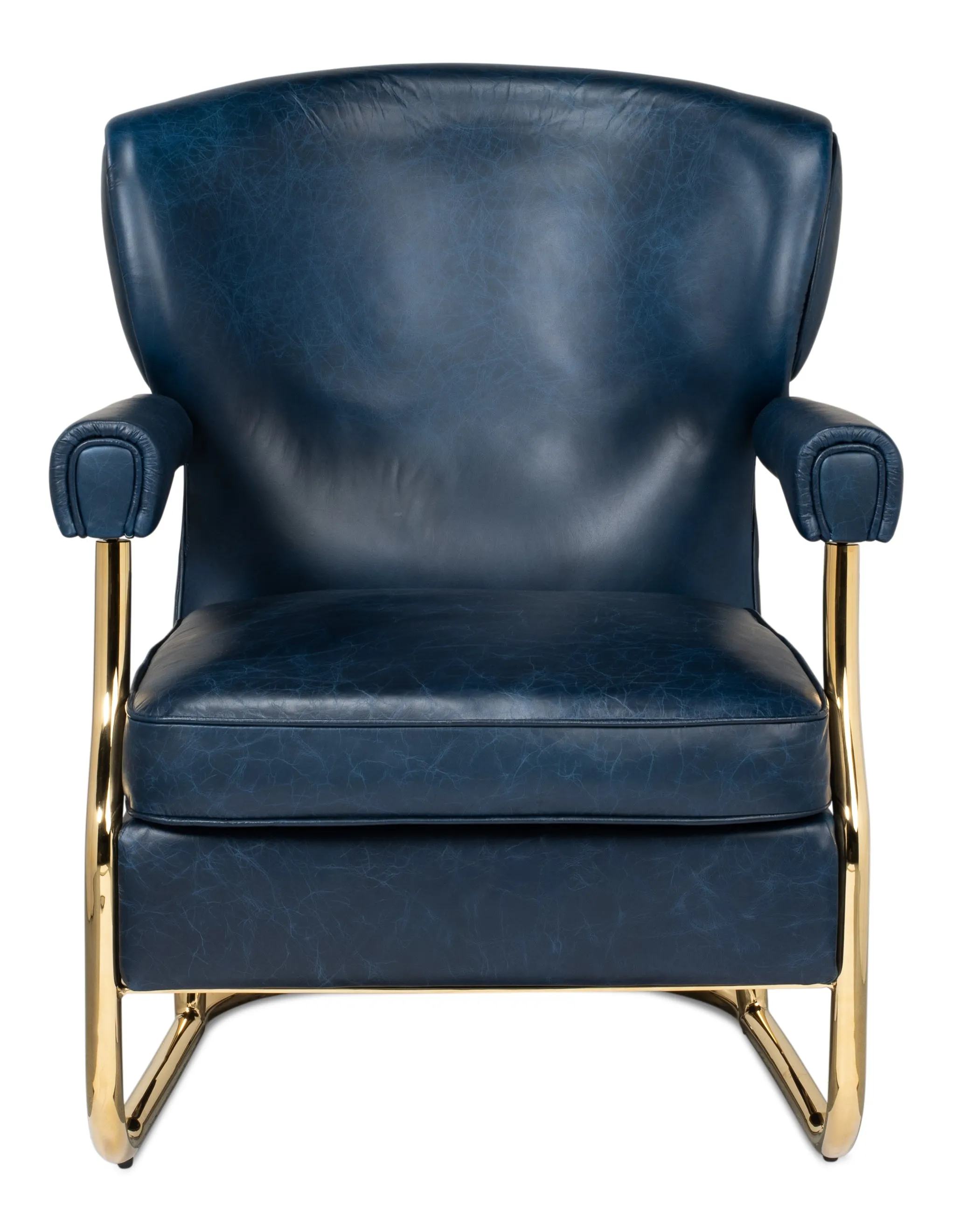 Sarreid - Santa Monica Arm Chair - Blue - Contemporary