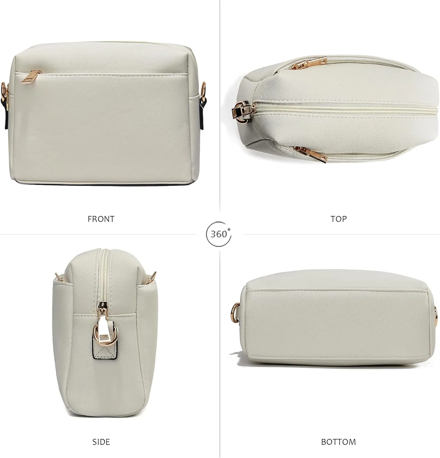 Small Crossbody Bags for Women Vegan Leather Purses Women's Shoulder Handbags Wallet Satchel Cross Body Purse