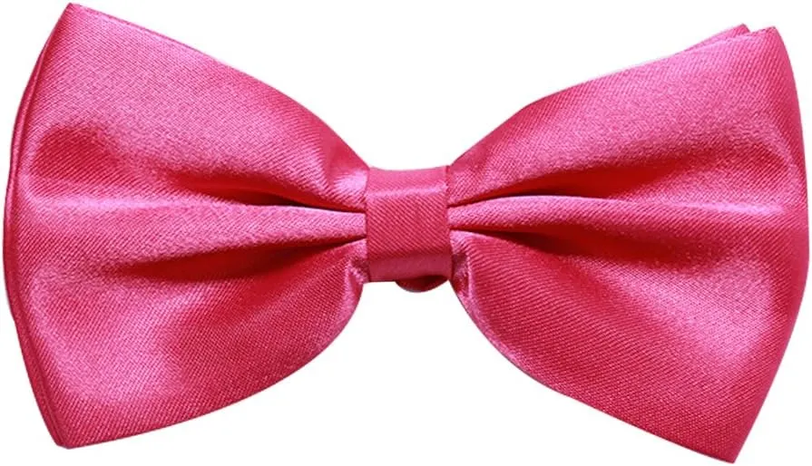 uxcell Men's Adjustable Elastic Strap Pre-Tied Bowties Y Back Suspenders And Bow Tie Set