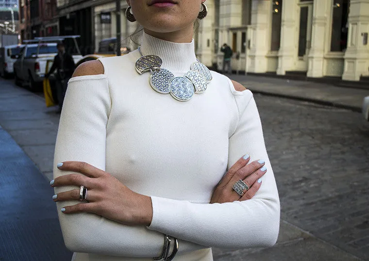 Wiener Werkstatte Statement Necklace