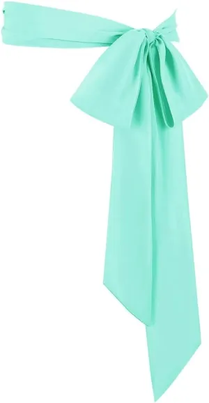 Women's Long Chiffon Sash Waist Belt For Bridal Wedding Bridesmaid Prom Formal Special Occasion Dresses Belt 3'' Wide