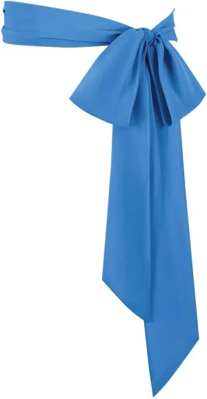 Women's Long Chiffon Sash Waist Belt For Bridal Wedding Bridesmaid Prom Formal Special Occasion Dresses Belt 3'' Wide